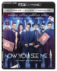 Cover Image for 'Now You See Me 2 [4K Ultra HD + Blu-ray + Digital HD]'