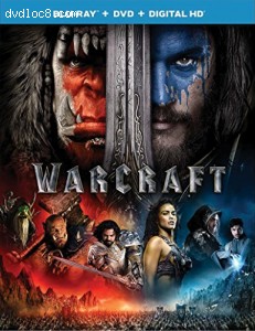 Warcraft (Blu-ray + DVD + Digital HD) Cover