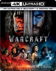 Warcraft [4K Ultra HD + Blu-ray + Digital HD] Cover