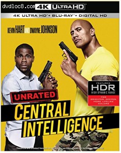 Cover Image for 'Central Intelligence (4K Ultra HD + Blu-ray)'