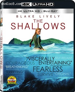 The Shallows [4K Ultra HD + Blu-ray] Cover
