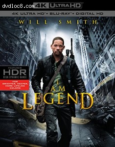 I Am Legend (4K Ultra HD) [Blu-ray] Cover