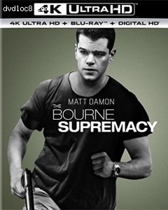 The Bourne Supremacy (4K Ultra HD) [blu-ray] Cover