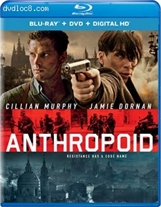 Anthropoid (Blu-ray + DVD + Digital HD) Cover