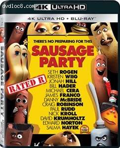Sausage Party [4K Ultra HD + Blu-ray] Cover