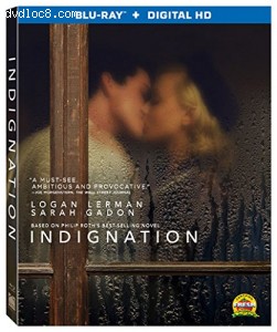 Indignation [Blu-ray + Digital HD] Cover