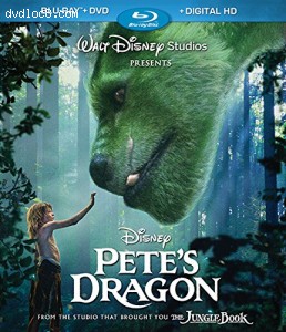 Pete's Dragon [Blu-ray + DVD + Digital HD] Cover