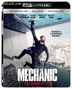Mechanic Resurrection [4K Ultra HD + Blu-ray + Digital HD] Cover