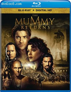 The Mummy Returns [Blu-ray + Digital HD] Cover