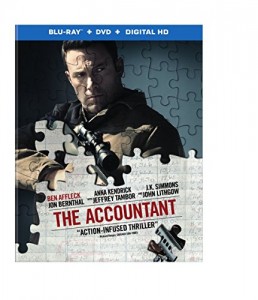 The Accountant [Blu-ray + DVD + Digital HD Ultraviolet] Cover