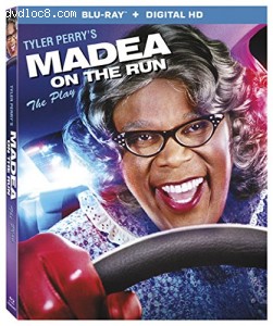 Tyler Perry's Madea On The Run [Blu-ray + Digital HD] Cover