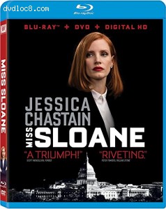 Miss Sloane [Blu-ray] Cover