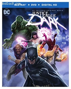 Justice League: Dark [Blu-ray + DVD + Digital HD] Cover