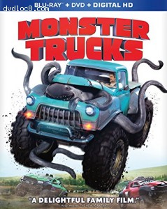 Monster Trucks [Blu-ray + DVD + Digital HD] Cover