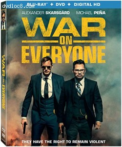 War On Everyone [Blu-ray + DVD + Digital HD] Cover