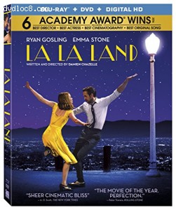 La La Land [Blu-ray + DVD + Digital HD] Cover