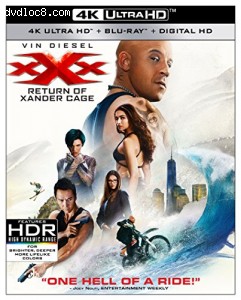 xXx: Return Of Xander Cage [4K Ultra HD + Blu-ray + Digital HD] Cover
