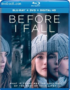 Before I Fall [Blu-ray + DVD + Digital HD] Cover