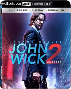 John Wick: Chapter 2 [4K Ultra HD + Blu-ray + Digital HD] Cover
