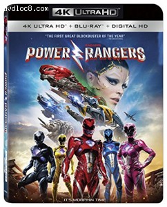 Saban's Power Rangers [4K Ultra HD + Blu-ray + Digital HD] Cover