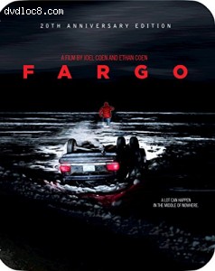 Fargo [20th Anniversary Edition Steelbook] [Blu-ray] Cover