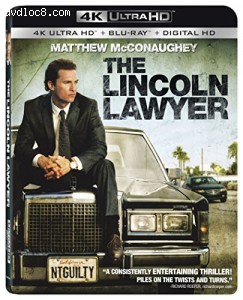 The Lincoln Lawyer 4K Ultra HD [Blu-ray] Cover