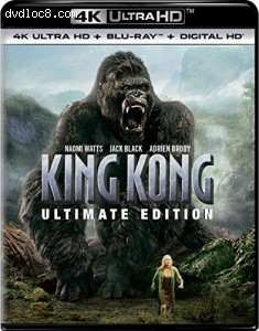 King Kong [4K Ultra HD + Blu-ray + Digital HD] Cover