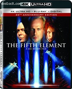 The Fifth Element [4K Ultra HD + Blu-ray + Digital] Cover