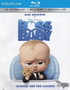 Boss Baby [4K Ultra HD + Blu-ray + Digital HD] Cover