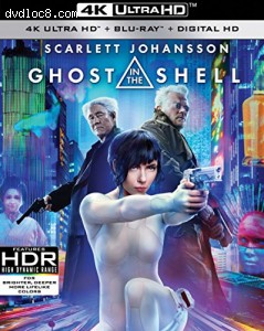 Cover Image for 'Ghost in the Shell [4K Ultra HD + Blu-ray + Digital HD]'
