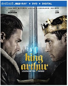 King Arthur: Legend of the Sword [Blu-ray + DVD + Digital] Cover