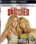 Cover Image for 'Snatched [4K Ultra HD + Blu-ray + Digital HD]'
