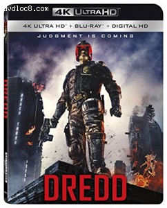 Dredd 4K Ultra HD [Blu-ray + Digital HD] Cover