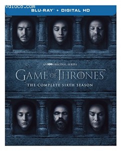 Game of Thrones: The Complete Sixth Season [Blu-ray] Cover