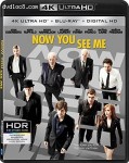 Cover Image for 'Now You See Me [4K Ultra HD + Blu-Ray + Digital HD]'