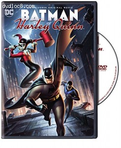 Batman &amp; Harley Quinn (DVD) Cover