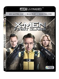X-men: First Class 4k Ultra Hd [Blu-ray] Cover
