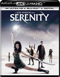 Cover Image for 'Serenity (4k Ultra HD + Blu-ray + UltraViolet)'