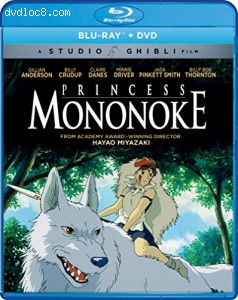 Princess Mononoke (Bluray/DVD Combo) [Blu-ray] Cover