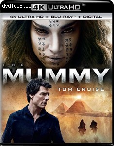 The Mummy [4K Ultra HD + Blu-ray + Digital] Cover