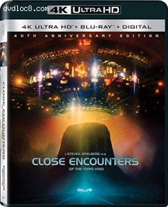 Close Encounters Of The Third Kind - 40th Anniversary Edition [4K Ultra HD + Blu-ray + Digital] Cover