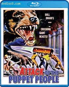 Attack Of The Puppet People [Blu-ray] Cover