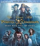 Cover Image for 'Pirates Of The Caribbean: Dead Men Tell No Tales [Blu-ray + DVD + Digital]'