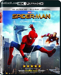 Spider-Man: Homecoming [4K Ultra HD  Blu-ray + Digital] Cover