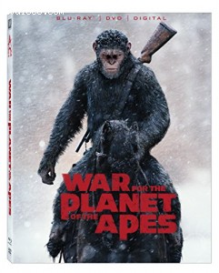 War For The Planet Of The Apes [Blu-ray + DVD + Digital] Cover