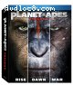 Planet of the Apes Trilogy [Blu-ray + Digital]