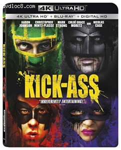 Kick-Ass 4K Ultra HD [4K + Blu-ray + Digital] Cover