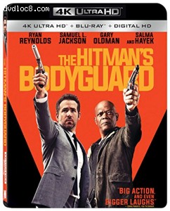 The Hitman's Bodyguard [4K Ultra HD + Blu-ray + Digital HD] Cover