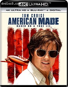 American Made [4k Ultra HD + Blu-ray + UltraViolet] Cover