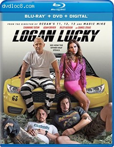 Logan Lucky [Blu-ray + DVD + Digital] Cover